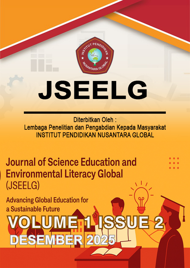 					View Vol. 1 No. 2 (2025):  Journal of Science Education and Environmental Literacy Global, Desember 2025
				