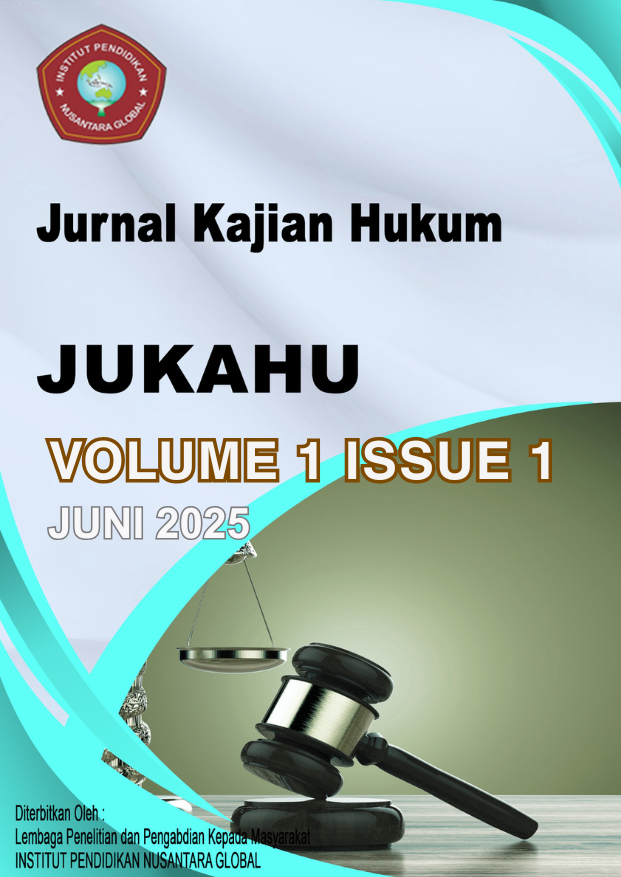 View Vol. 1 No. 1 (2025): Jurnal Kajian Hukum, Juni 2025